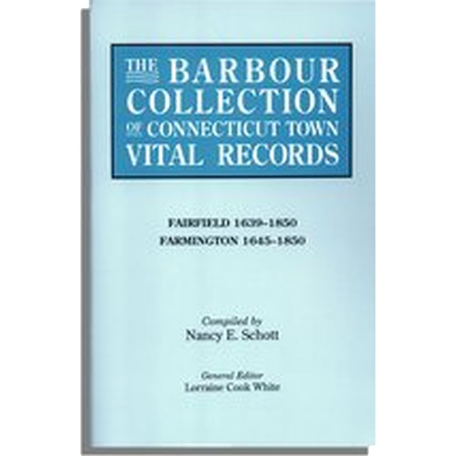 The Barbour Collection of Connecticut Town Vital Records [Volume 12]