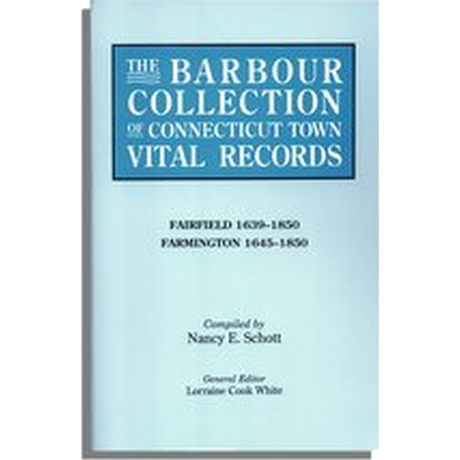 The Barbour Collection of Connecticut Town Vital Records [Volume 12]