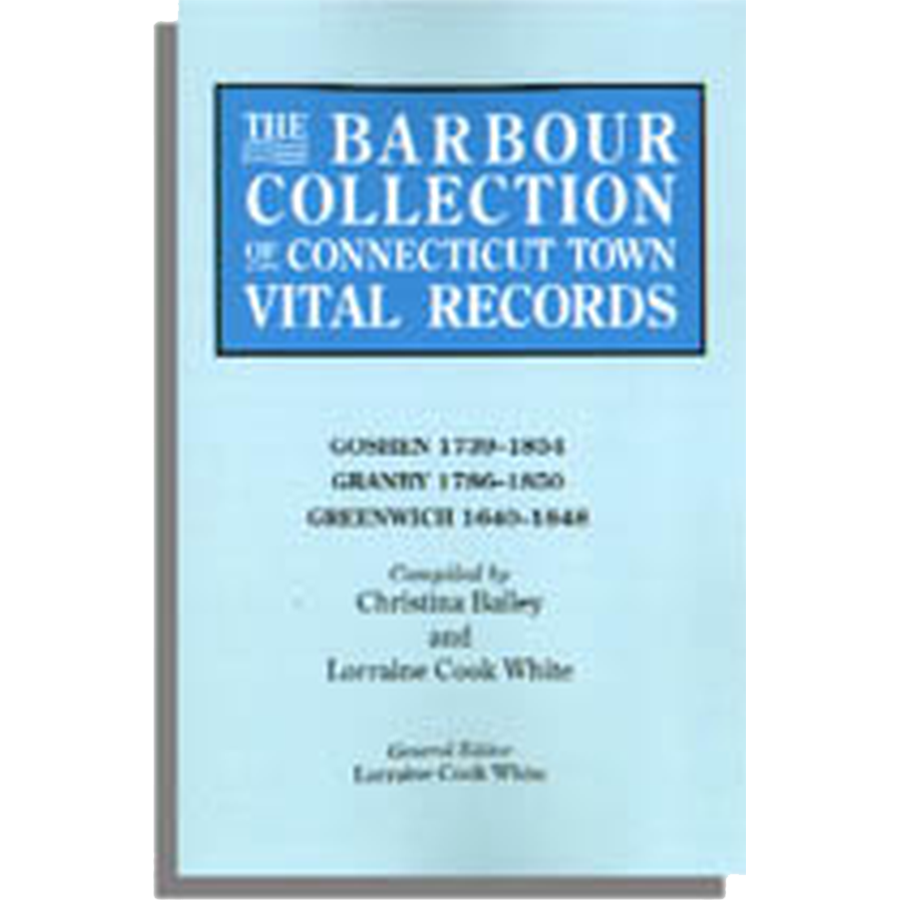 The Barbour Collection of Connecticut Town Vital Records [Volume 14]