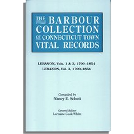 The Barbour Collection of Connecticut Town Vital Records [Volume 22]