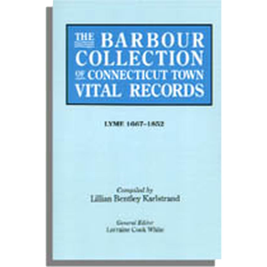 The Barbour Collection of Connecticut Town Vital Records [Volume 24]