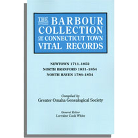The Barbour Collection of Connecticut Town Vital Records [Volume 31]