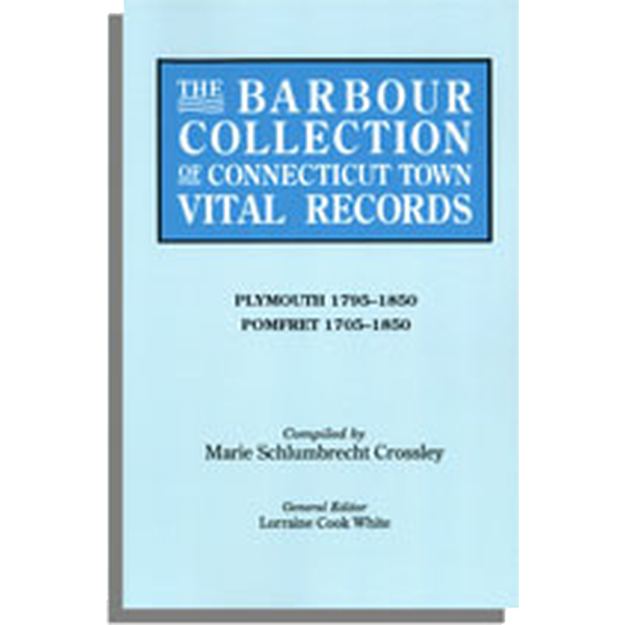 The Barbour Collection of Connecticut Town Vital Records [Volume 34]