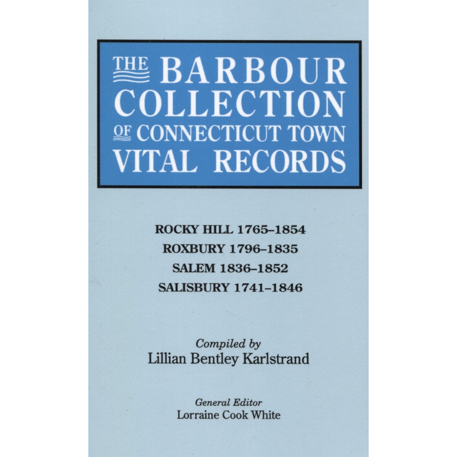 The Barbour Collection of Connecticut Town Vital Records [Volume 37]