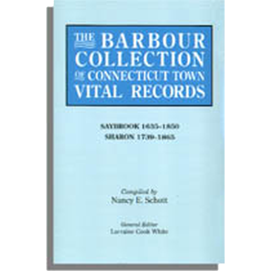 The Barbour Collection of Connecticut Town Vital Records [Volume 38]