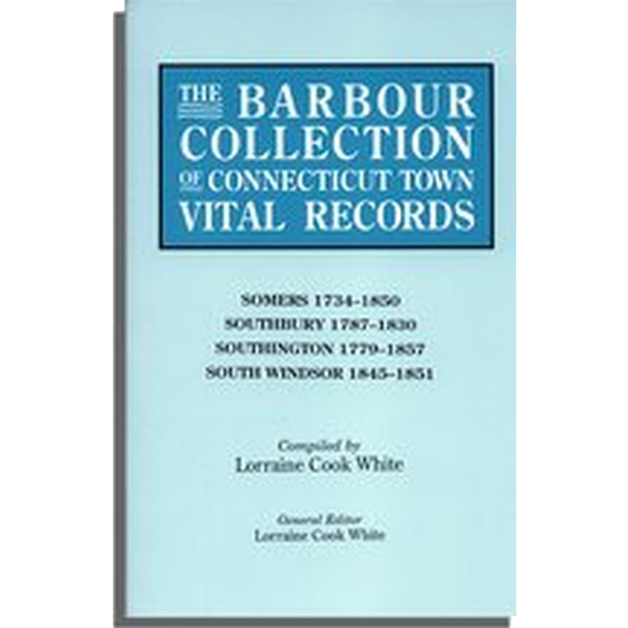 The Barbour Collection of Connecticut Town Vital Records [Volume 40]