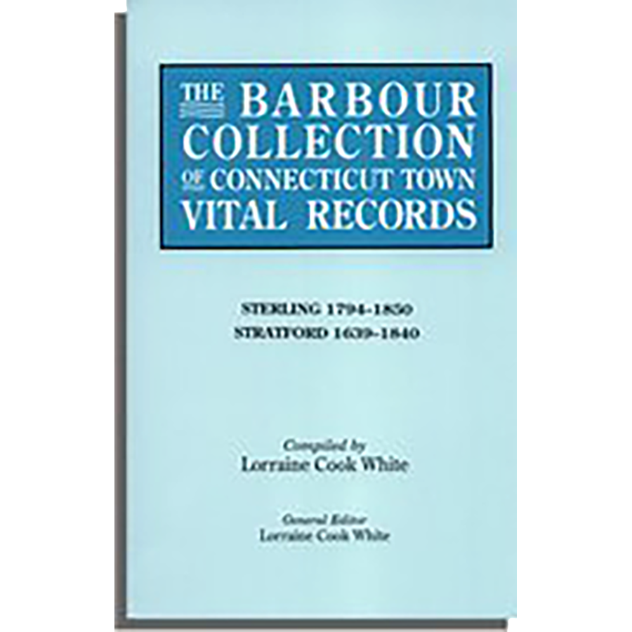 The Barbour Collection of Connecticut Town Vital Records [Volume 41]