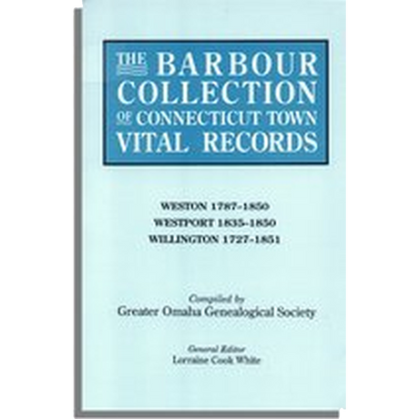 The Barbour Collection of Connecticut Town Vital Records [Volume 51]