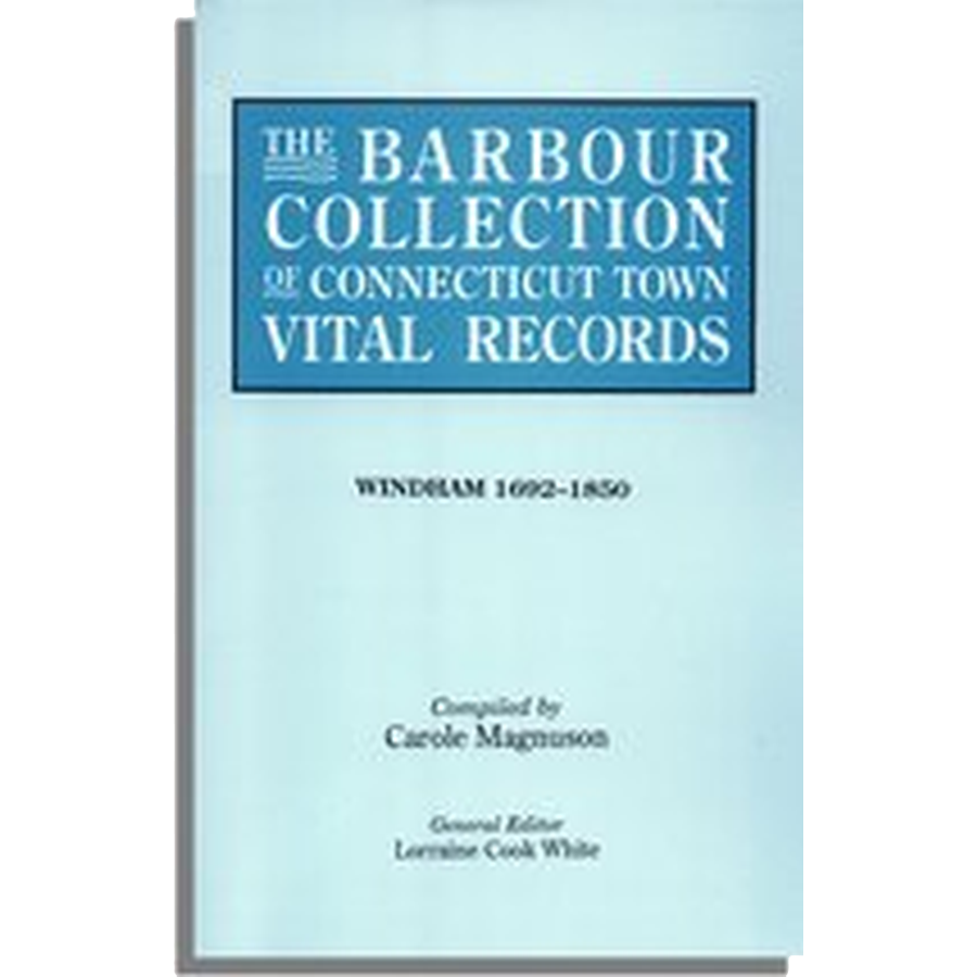 The Barbour Collection of Connecticut Town Vital Records [Volume 54]