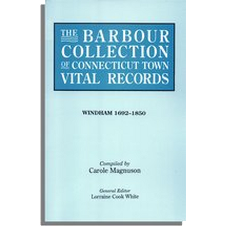 The Barbour Collection of Connecticut Town Vital Records [Volume 54]