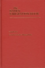 Baden [Germany] Emigration Book