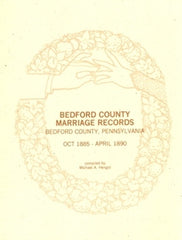 Bedford County, Pennsylvania Marriage Records