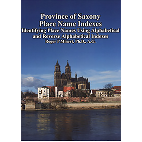 Province of Saxony Place Name Indexes