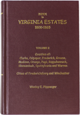 Index to Virginia Estates: 1800-1865, Volume 02
