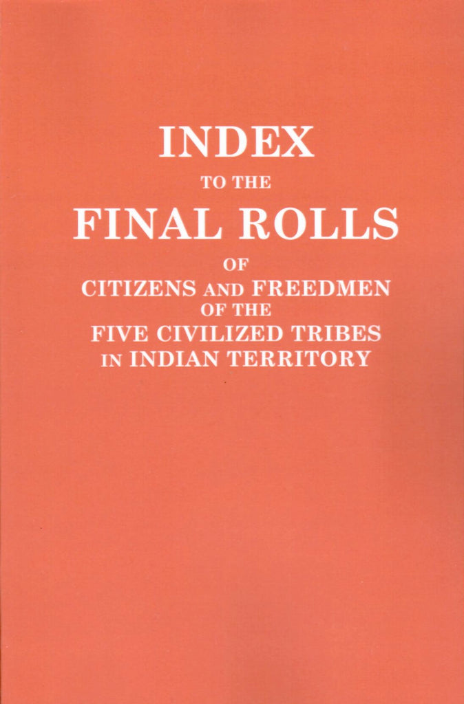 Index to the Final Rolls